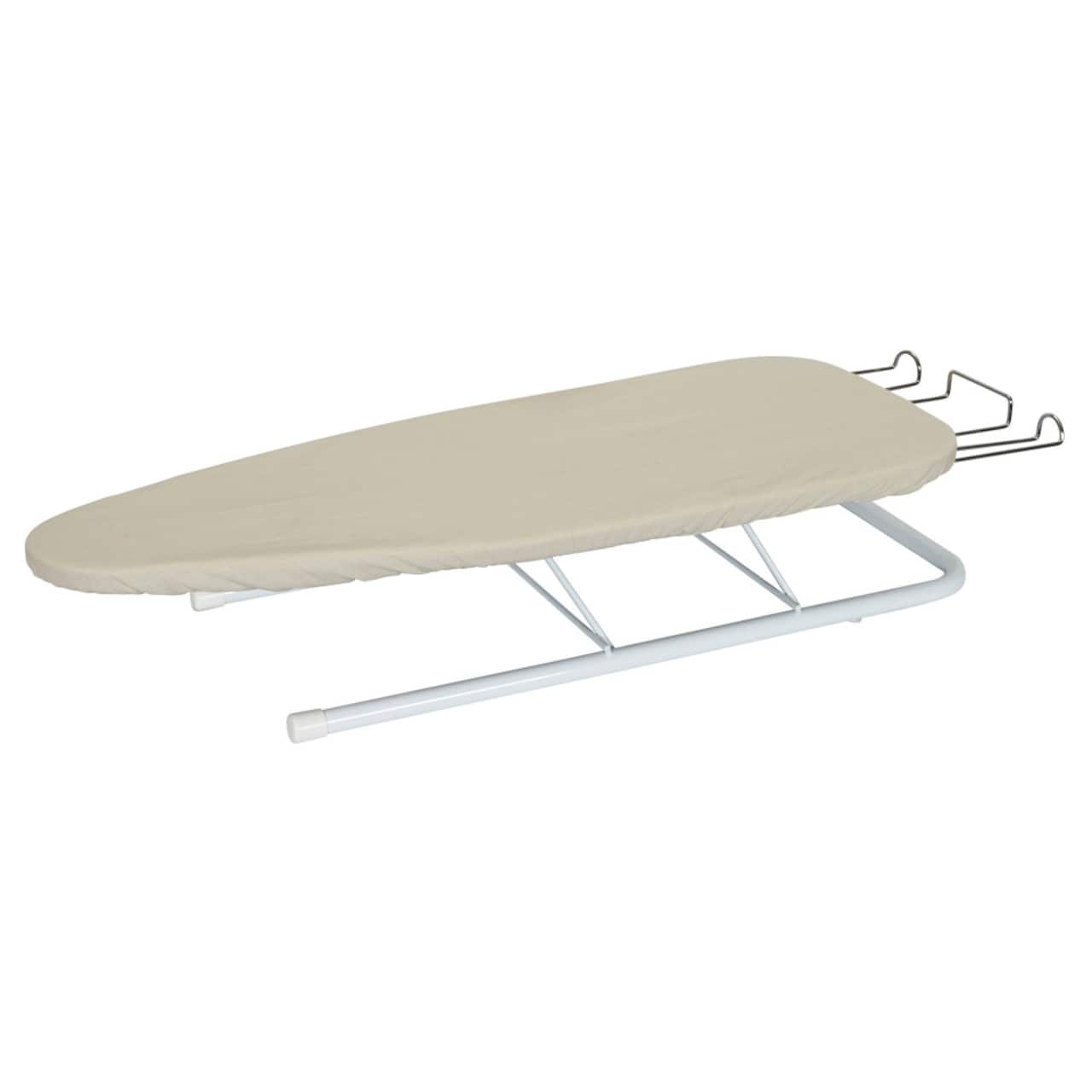 Household Essentials Table Top Ironing Board with Iron Rest
